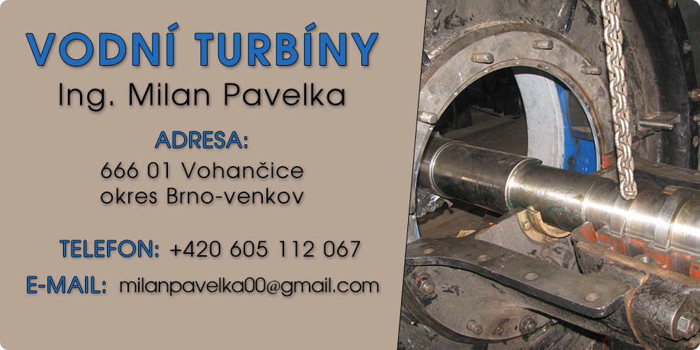 vodní turbíny